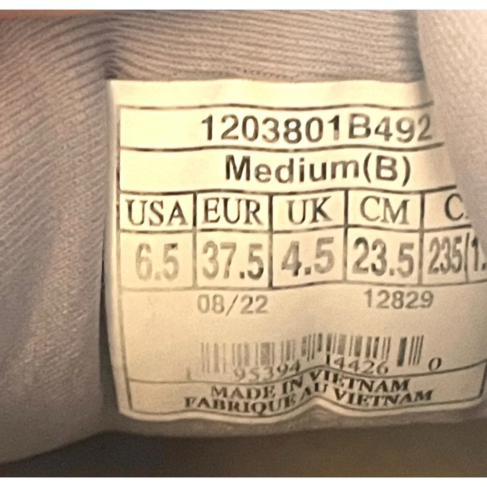 Women's Ghost 15 Running Shoes Sz 6.5  Gray/Pink - Picture 5 of 11